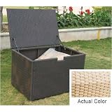 Sabbia Small Rectangular Wicker Storage Box - Natural