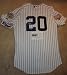 Jorge Posada Autographed/Hand Signed New York Yankees Authentic Jersey