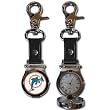 Miami Dolphins Clip On Watch Keychain