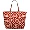 Merona&reg; Circle Print Core Tote - Red
