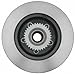 ACDelco Gold 18A399 Black Hat Front Disc Brake Rotor and Hub Assembly