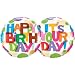 18" Birthday It's Your Day Dots