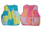 Boys Girls Puffy Patchwork Vest