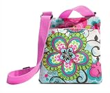 Three Cheers 4 Girls Flower Mini X Body Bag, Blue
