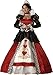 In Character Costumes, LLC Women's Queen Of Hearts Costume with Hoop and Tulle Petticoat