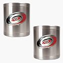 Carolina Hurricanes 2 Piece Stainless Steel Can Holder Set