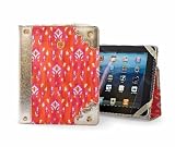 Mud Pie Tangerine Ikat iPad Case