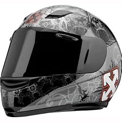 SparX Nemesis S-07 Special Edition Road Race Motorcycle Helmet - Grey