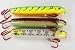 Lot of 3 Wooden Hand Made Stickbait Fishing Lures for Muskie/Musky, Pike, Largemouth, Walleye