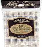 M C G Textiles 37536 Graph and Latch Blue-Lined 3.75-Inch Canvas Mesh, 30 by 36-Inch