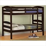 Twin Bunk Bed in Espresso