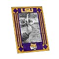 LSU Glass Picture Frame - 4x6"