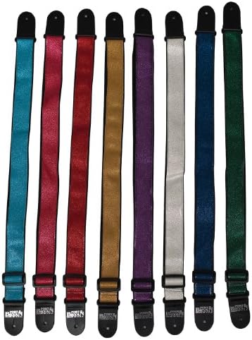 Fort Bryan FBGAL18 2-inch Glitter Strap with Black, Nylon Sky