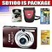 Canon PowerShot SD1100IS 8MP Digital Camera with 3x Optical Image Stabilized Zoom (Brown) Package 3
