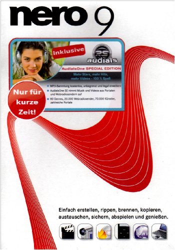 Nero 9 inkl. Audials One SE (Mini-Box)