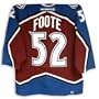 Adam Foote Autographed Jersey | Details: Colorado Avalanche, Burgundy