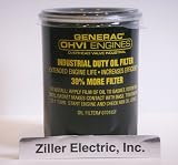 O70185E Generac Oil Filter Black 75 Long for Extended Life