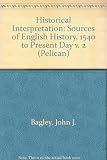Historical interpretation