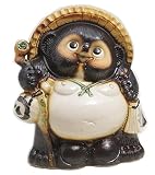 【信楽焼】福狸　10号　サイズ・約幅26.5×奥行き19×高さ31cm
