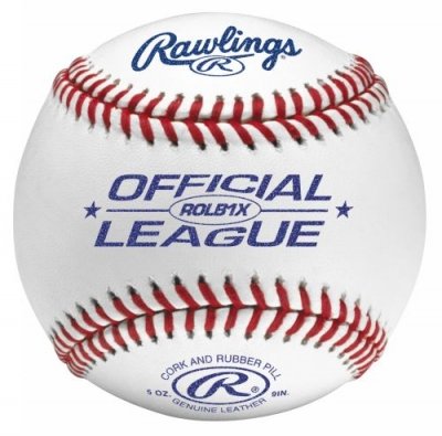 Rawlings ROLB1 Baseball Non Stamped Practice Ball (Pack of 12)