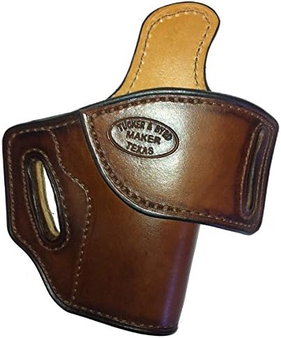 Left Hand - Tucker & Byrd Leather SST Belt Holster - CZ PO7 - Dark Brown
