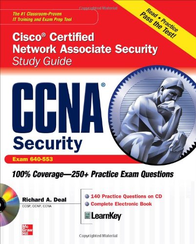 CCNA Cisco Certified Network Associate Security Study Guide with CDROM (Exam 640-553) (Certification Press)