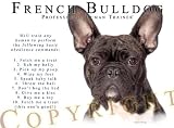 French Bulldog Human Trainer Mouse Pad Dog Mousepad