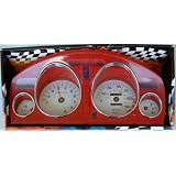 1994-1997 Honda Accord MT Euro Dash Racing Gauges Trim Cover- Red by Matrix