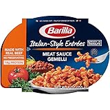 Barilla Italian Entrees, Meat Sauce Gemelli, 9 Ounce