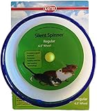 Kaytee Hamster Silent Spinner, 6 1/2 inch Exercise Wheel, Colors Vary
