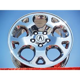 Acura MDX Touring: Set of 4 genuine factory 17inch chrome wheels by Sport Truck Tire