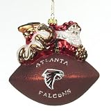 Atlanta Falcons NFL Peggy Abrams Football Ornament 5.5