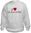 I LOVE St. AUGUSTINE - City Series - Light Grey Sweatshirt