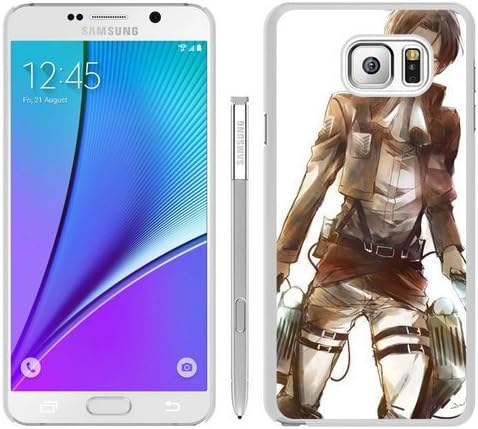 Samsung Galaxy Note 5 Case,Attack on Titan 1 White Samsung Galaxy Note 5 Phone Case CHG CASE