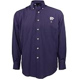 Kansas State Wildcats T Shirt : Antigua Kansas State Wildcats Purple Matrix Long Sleeve Dress Shirt