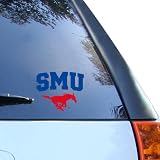 Smu Mustangs Official Logo 4x6 Ultra Decal Window Cling