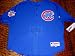 Chicago Cubs #25 Derrek Lee AUTHENTIC Alternate Blue Jersey by Majestic Athletic - Size 52