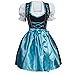 Gaudi-leathers Women's German Dirndl Dress Costumes for Bavarian Oktoberfest Carnival Halloween