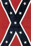 Rebel Flag 60in x 70in, 5 Feet x 6 Feet Velour Beach Blanket or Bath Sheet Perfect for laying on the sand. 100% Cotton. (101316)