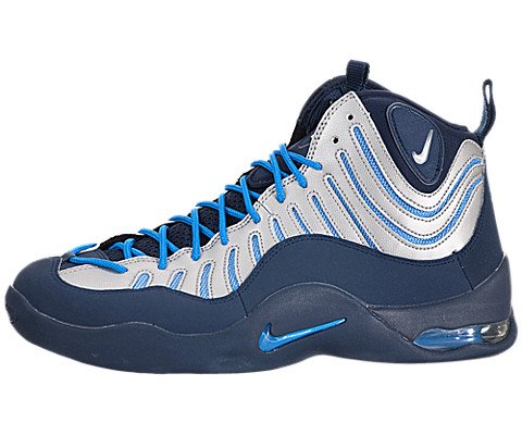 Nike Air Bakin Men's Shoes Midnight Navy/Photo Blue/Metallic Silver 316383-400