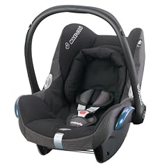 Maxi-Cosi 61700091 - Cabriofix Black Reflection Autokindersitz Gruppe 0+ (bis 13 kg), ab der Geburt bis ca. 15 Monate
