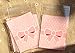 ONOR-Tech 100 PCS Lovely Cute Bowknot OPP Self Adhesive Cookie Bakery Candy Biscuit Treat Gift Diy Plastic Bag (Pink)