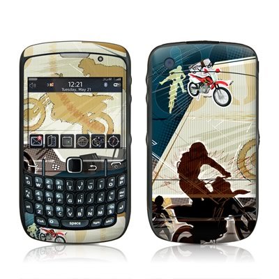 Motocross Design Skin Decal Sticker for Blackberry 