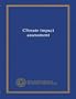 Climate impact assessment