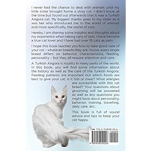 Turkish Angora Cats Owner's Manual. Turkish Angora Cats care, personality, grooming, health and feeding.