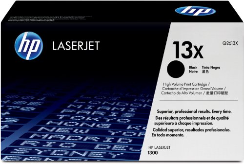 HP LaserJet 13X Black Print Cartridge in Retail Packaging