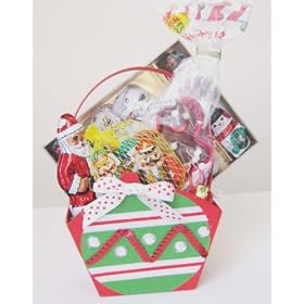 Christmas Ornaments Chocolate Candy Gift Basket
