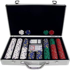 400 13 gm Pro Clay Casino Chips w  Aluminum Case by 