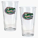 Florida Gators 2 Piece Pint Ale Glass Set