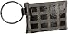 Whiting & Davis Plaid Mesh Wristlet